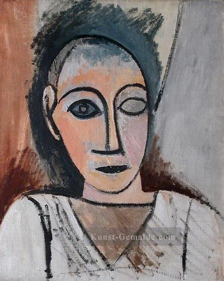 Büste des Mannes 1907 Kubismus Pablo Picasso Ölgemälde